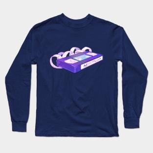 90s Nostalgia Series: VHS Tape Long Sleeve T-Shirt